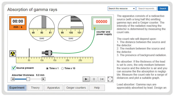 a-level-physics-required-practicals-absorption-gamma-rays-experiment